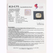 11.14 Ratti yellow sapphire with Govt Lab Certificate-(6771)